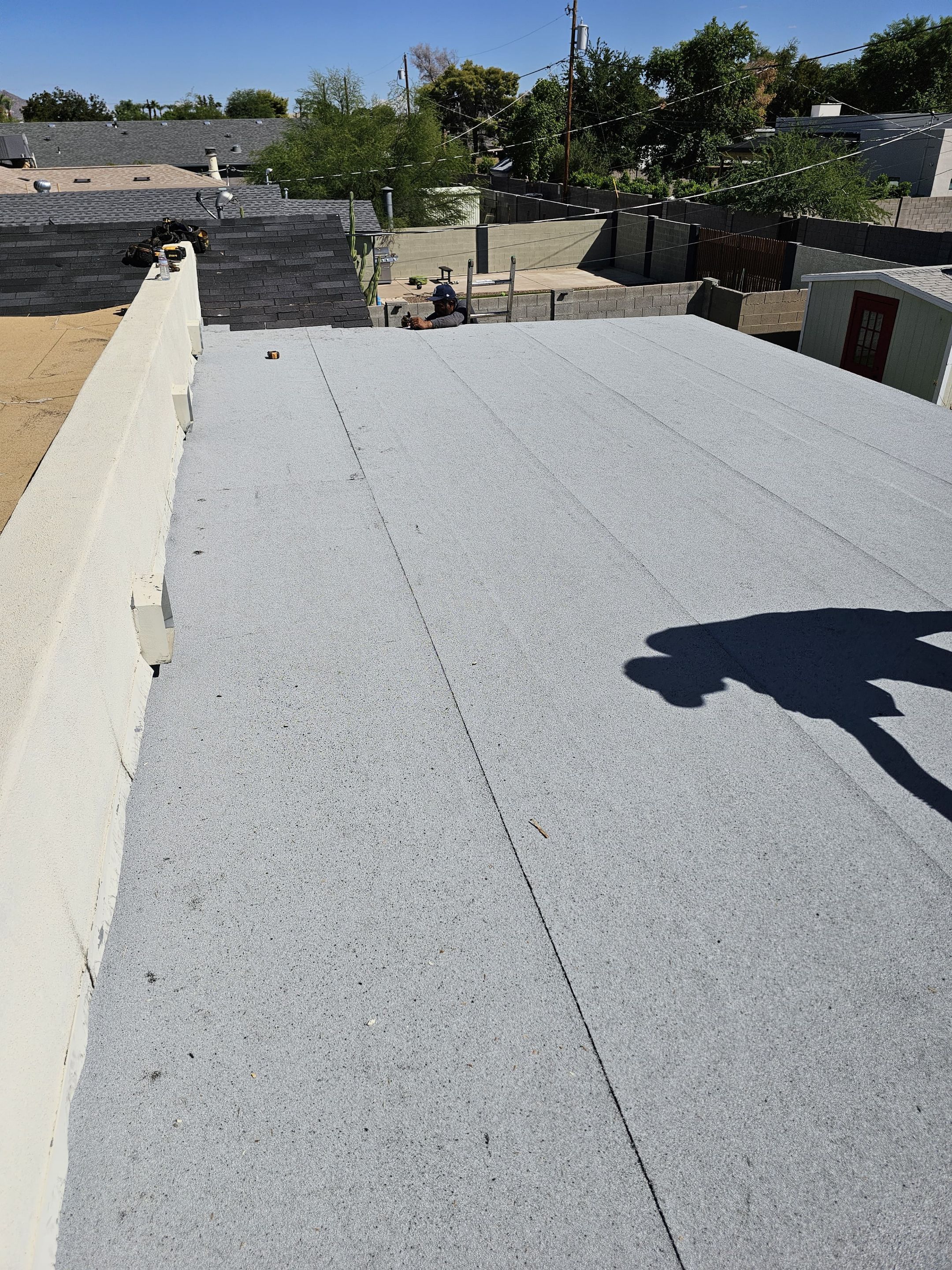 Shingle Roof Replacement with Sealed Transitions in Phoenix, AZ