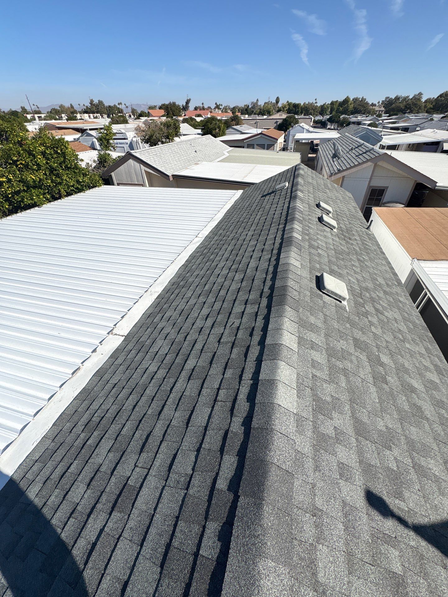 Full Shingle Roof Replacement with Synthetic Underlayment in Mesa, AZ