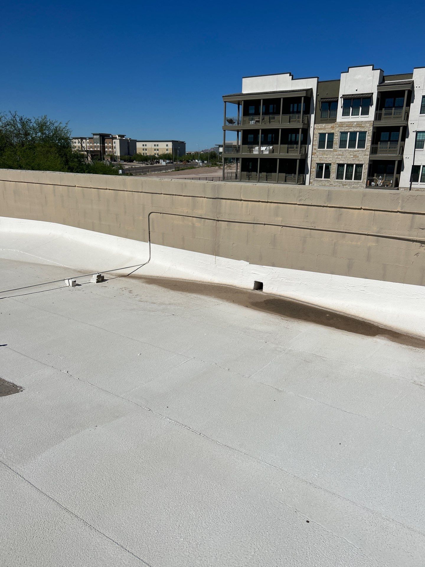 Flat Commercial Roof Coating and Equipment Seal in Tempe, AZ