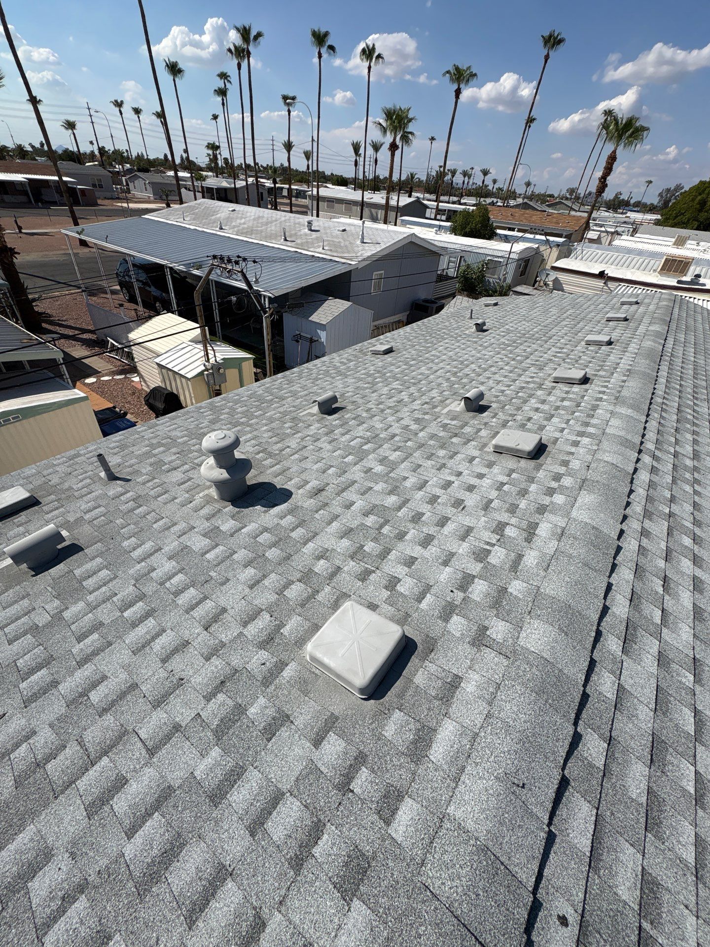 Flat Roof Replacement with New Decking Installation in Mesa, AZ