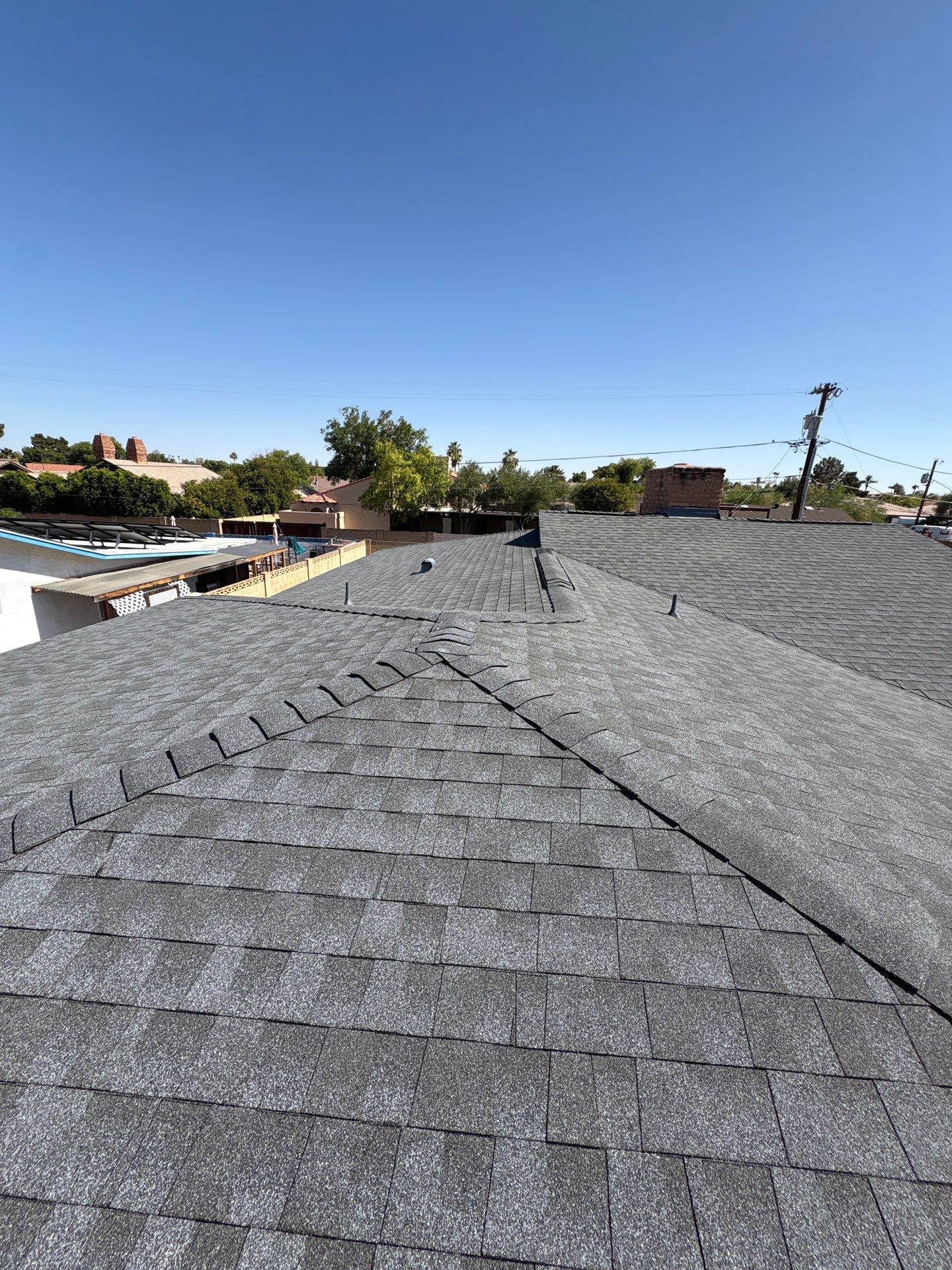 Shingle Roof Replacement with Synthetic Underlayment in Chandler, AZ