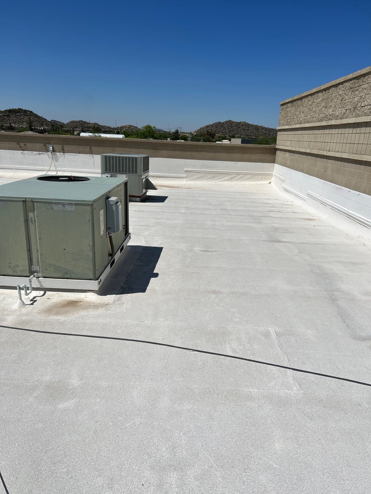 Flat Roof Replacement with Reflective Coating in Phoenix, AZ