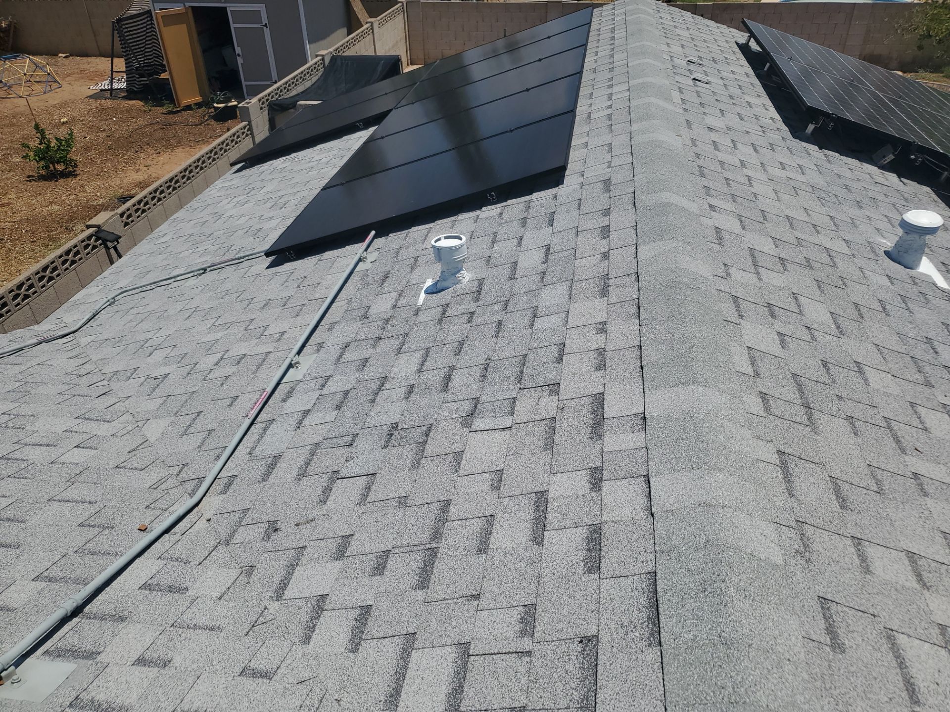 Shingle Roof Replacement with Vents Sealed in Phoenix, AZ