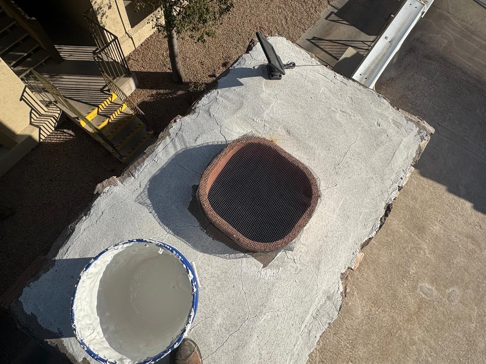 Concrete Tile Roof Restoration With Vent Sealing In Tempe, AZ