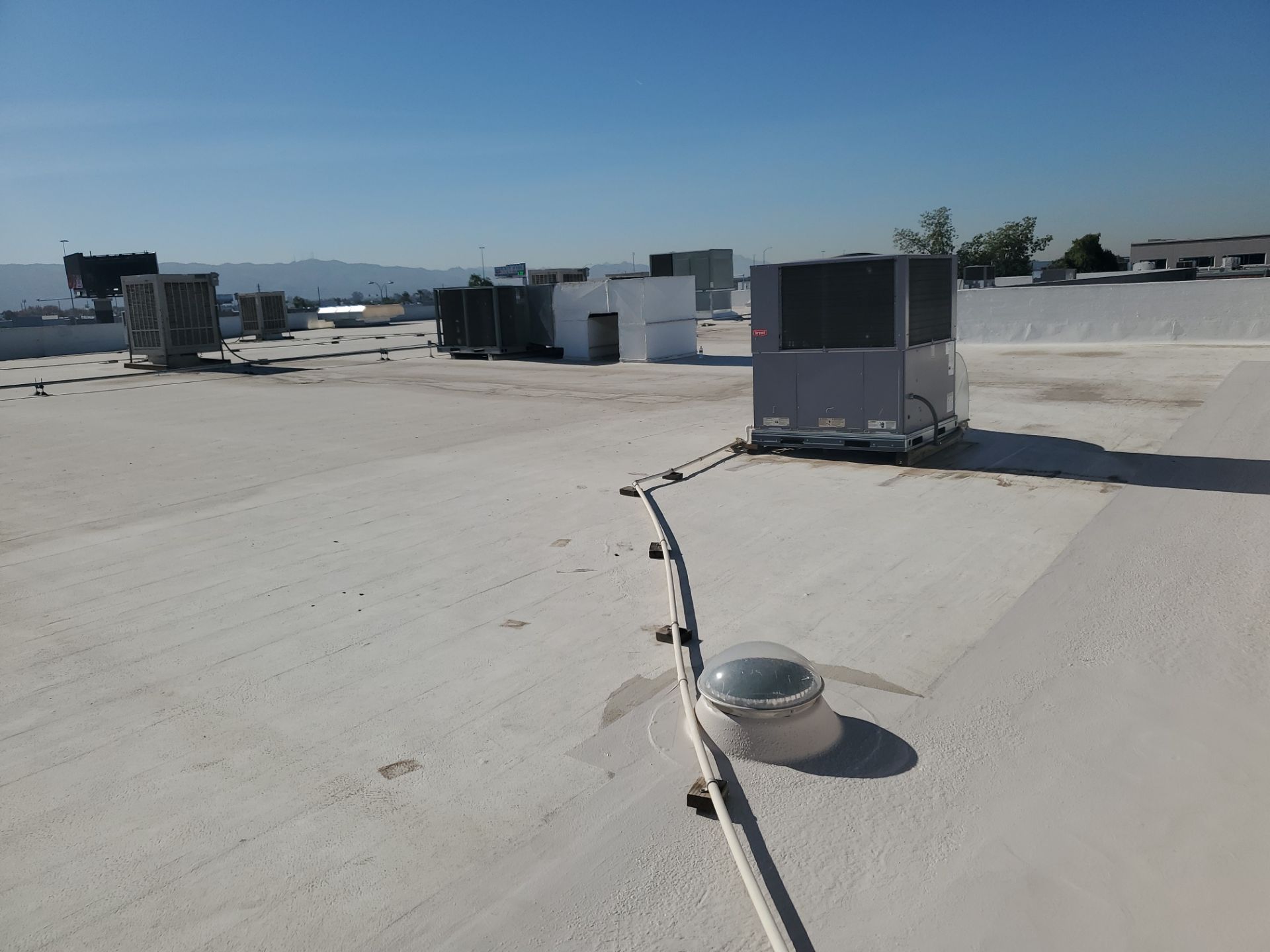 Commercial Flat Roof Replacement with Membrane in Phoenix, AZ