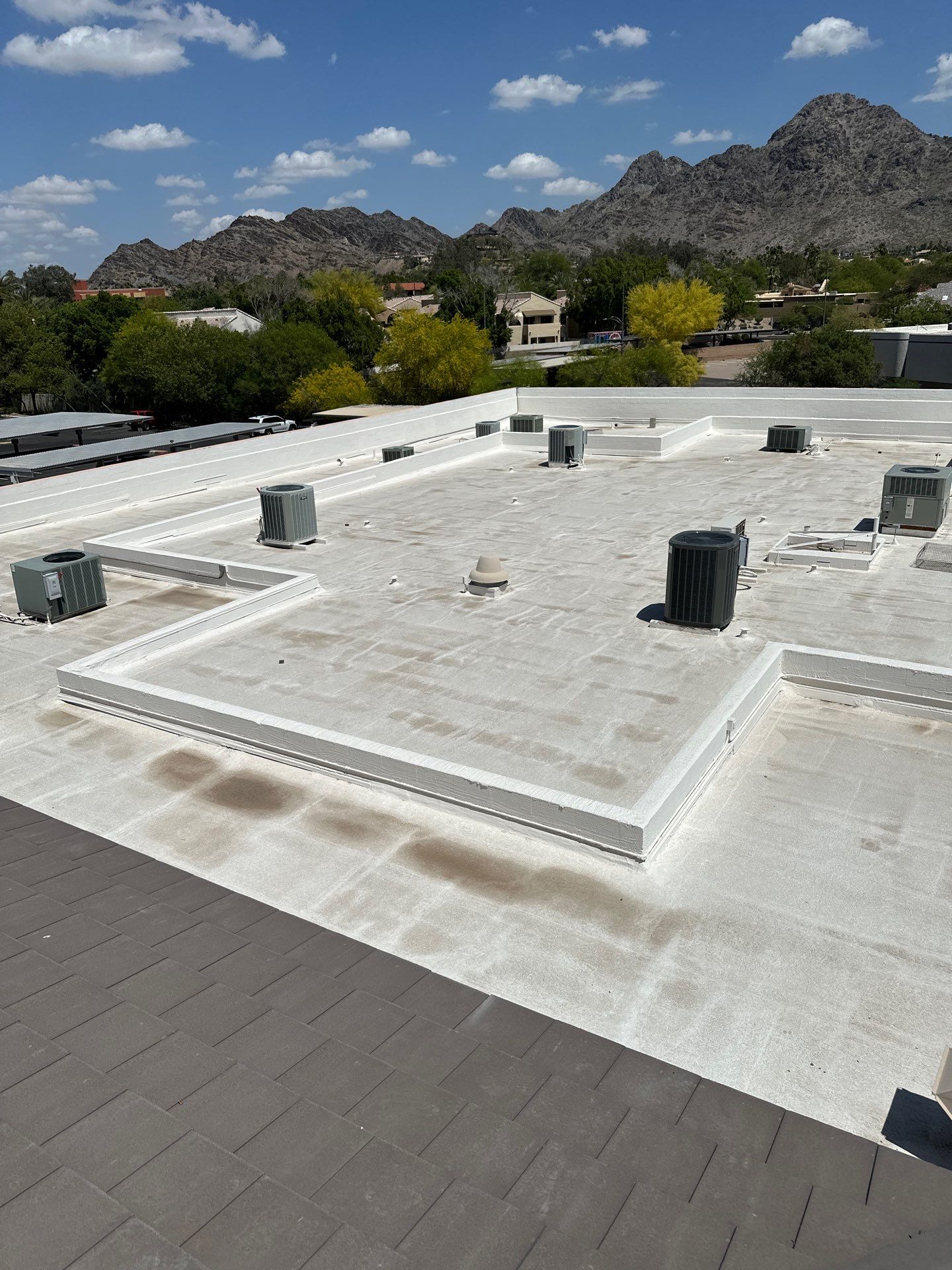 Flat Roof Replacement with Woodwork Repair in Phoenix, AZ