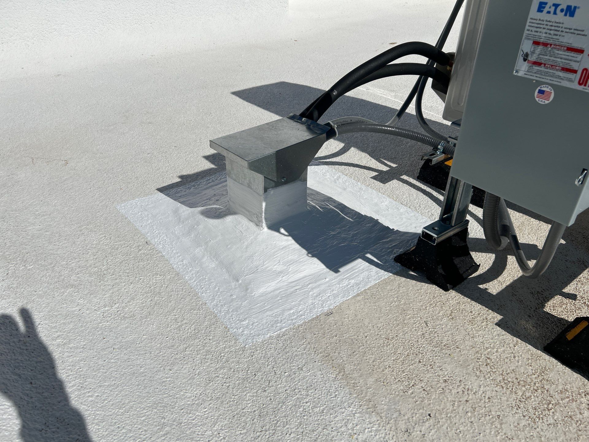 Commercial Foam Roof Repair and Flashing Seal in Goodyear, AZ