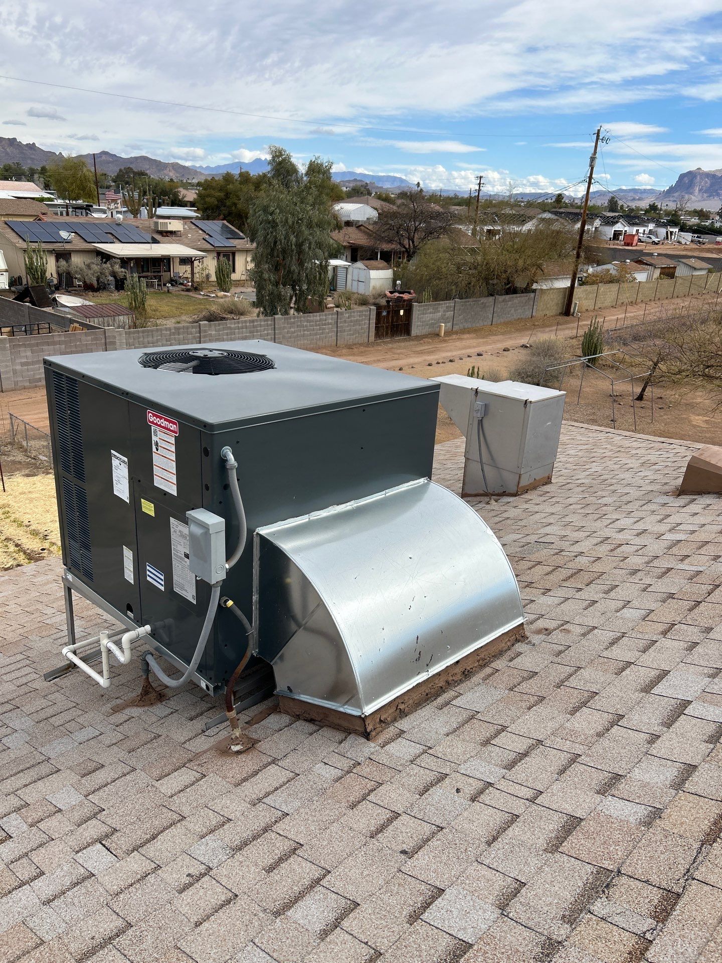 Commercial Roof Replacement With Flashing Seals In Mesa, AZ