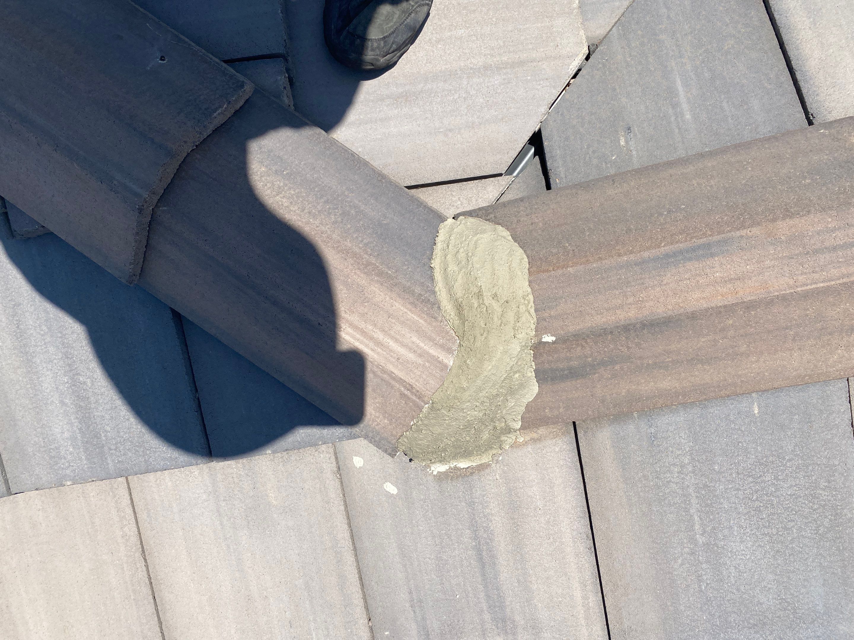 Concrete Tile Roof Repair and Ridge Mortar Fix in Casa Grande, AZ