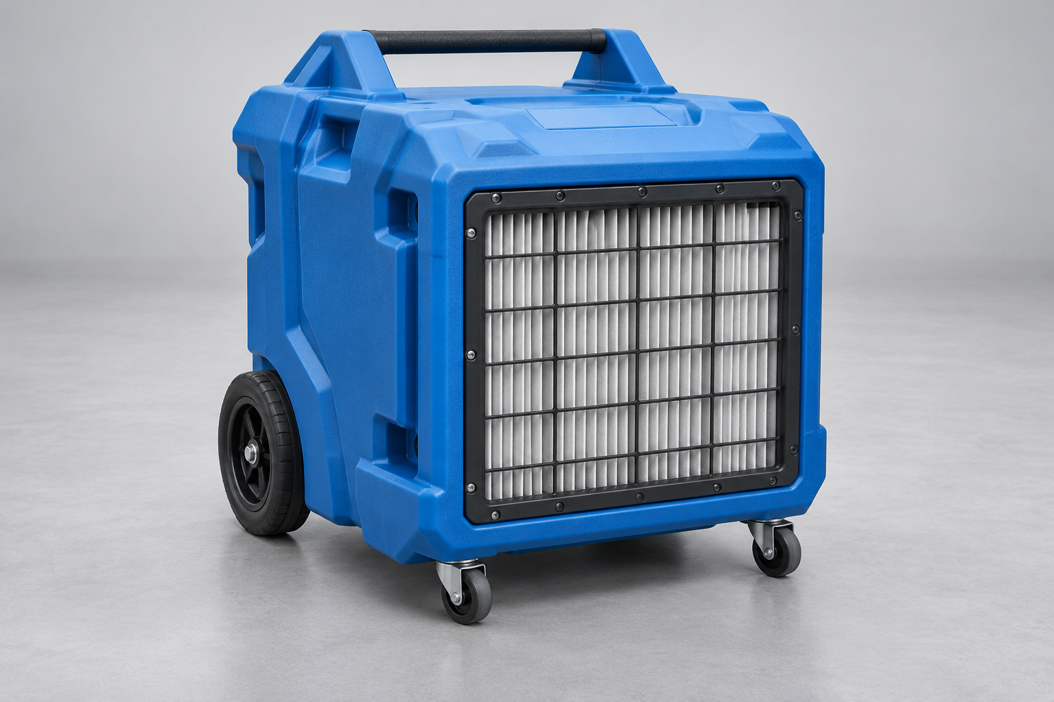 Illustrative air purification hire equipment