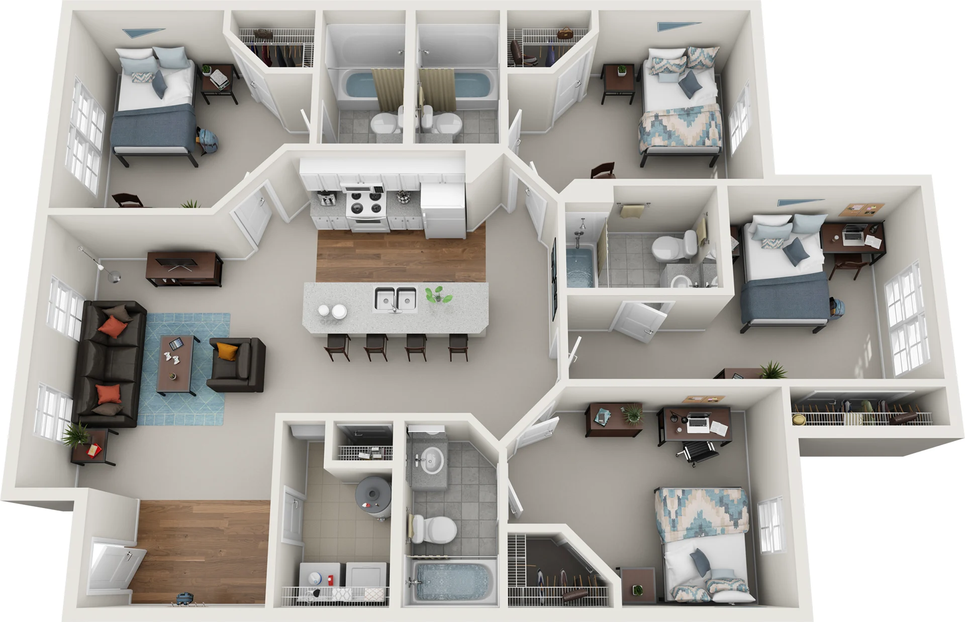 University Edge D1 Layout