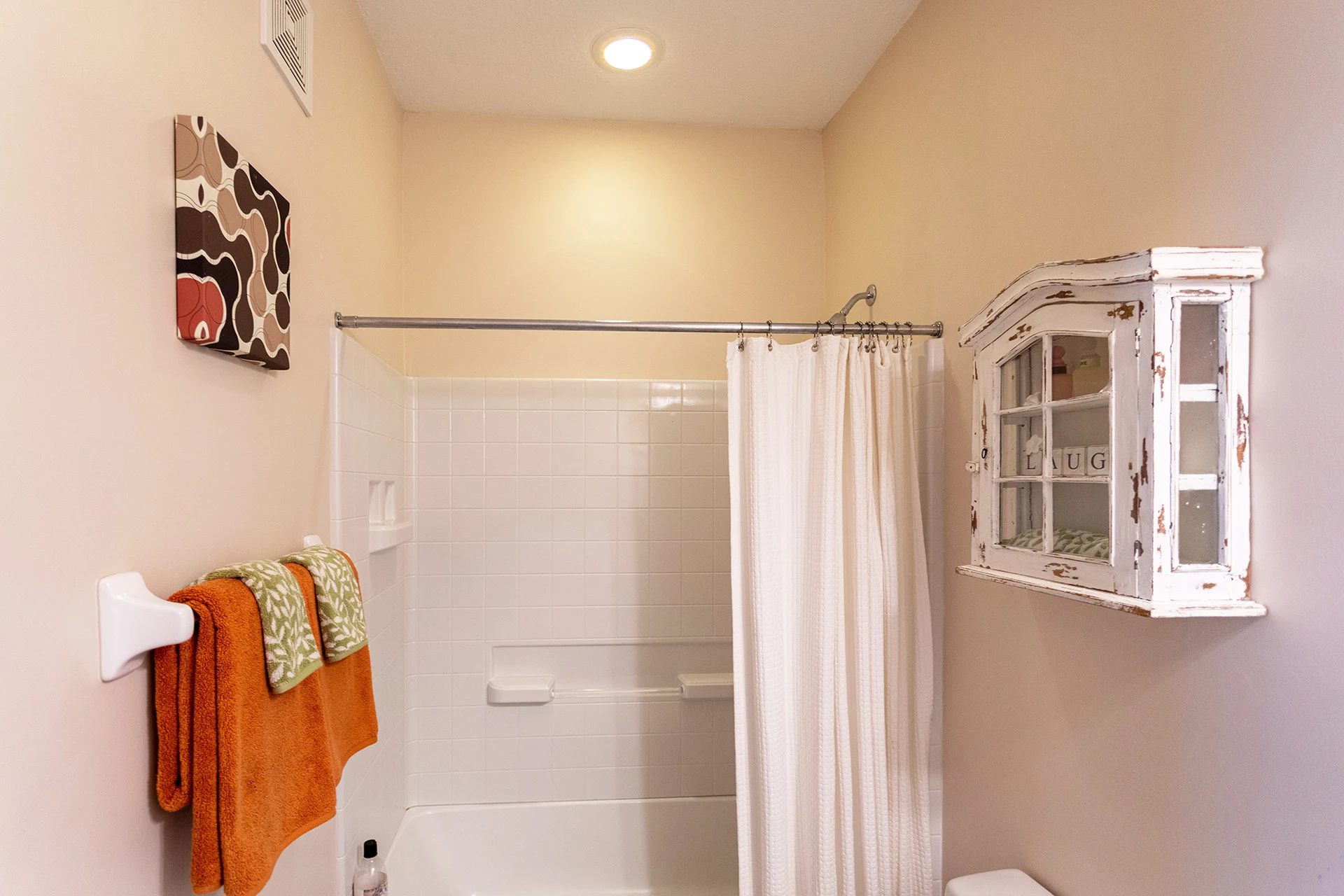 Decorated bathroom