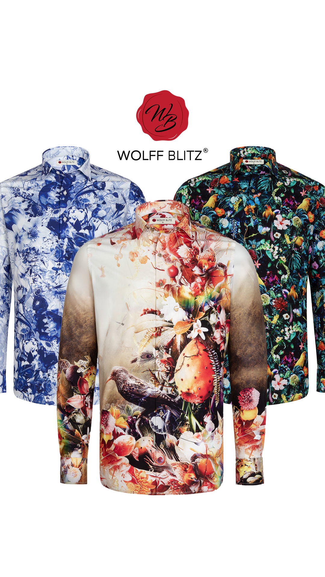 My work on shirts, pillows and carpets with Wolff Blitz