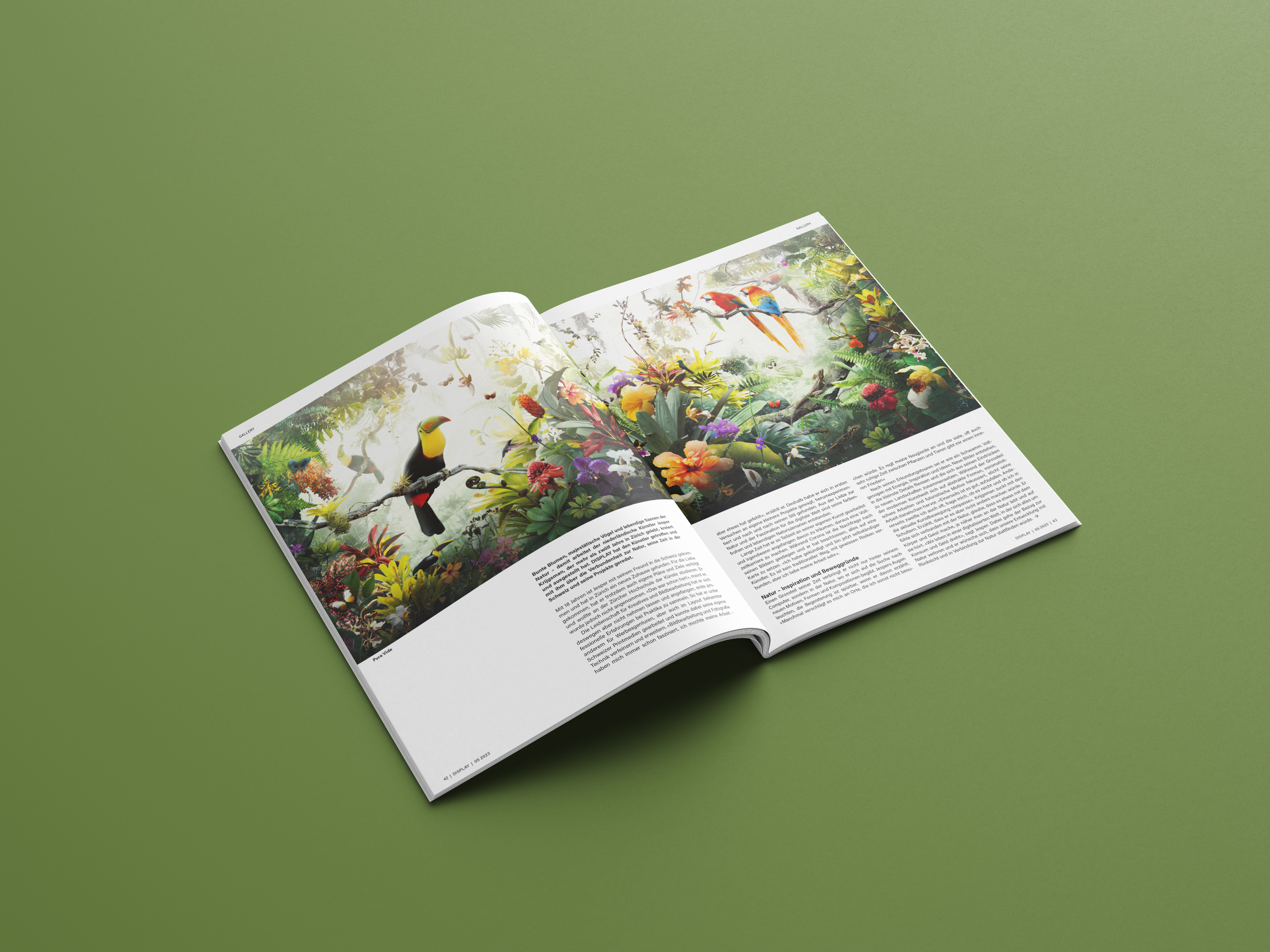 Interview in DISPLAY Magazin