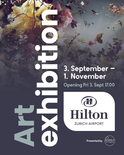 Four works at Hilton Zurich Airport