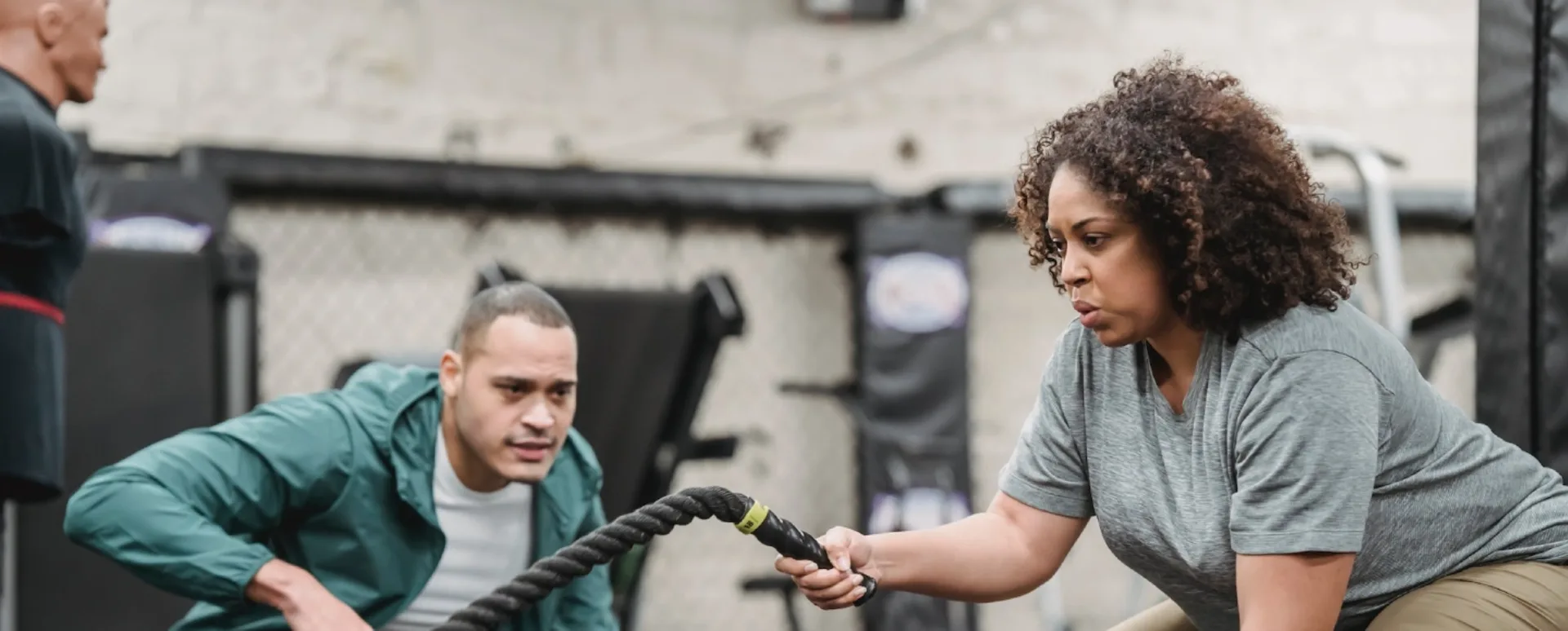 Training at Three Bears Fitness in Forest Park, IL