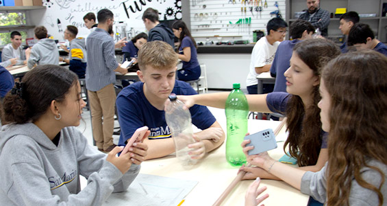 Rotina do Ensino Fundamental – Anos Finais no Colégio Santa Maria, foto 1