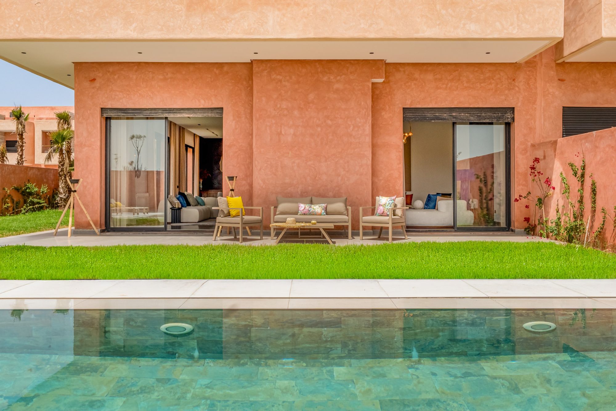 Villa Next House – terrasse et piscine privée
