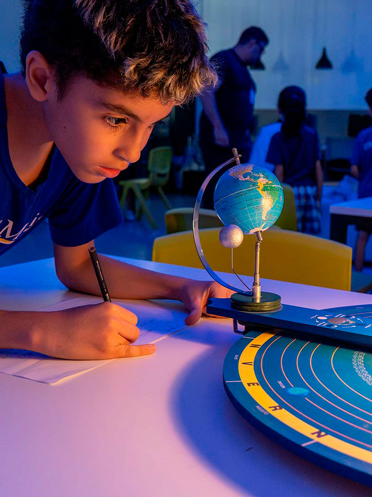 Alunos do Ensino Fundamental – Anos Iniciais no Colégio Santa Maria