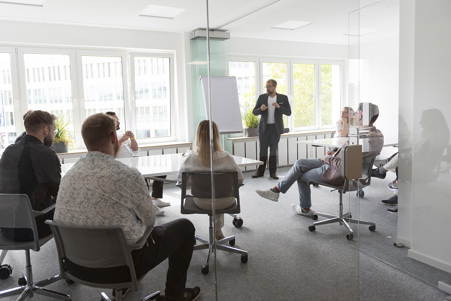 Das pelo-IT-Team im Workshop