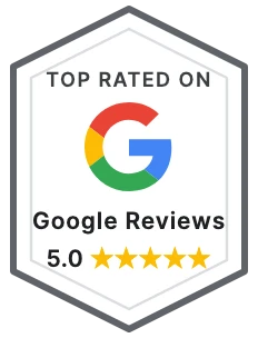 Rated 5.0 on Google Reviews