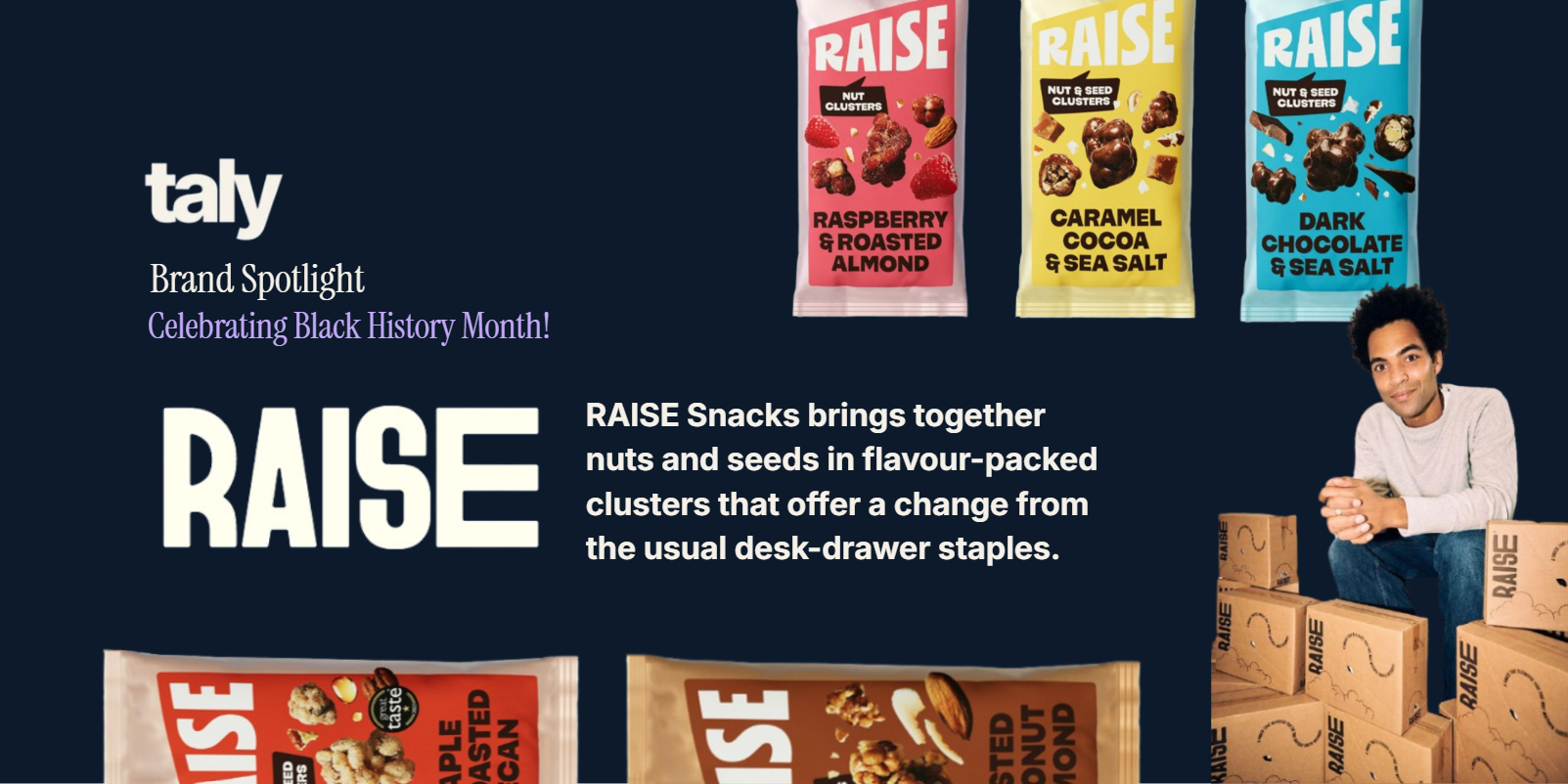 Celebrating Black History Month: Meet RAISE Snacks
