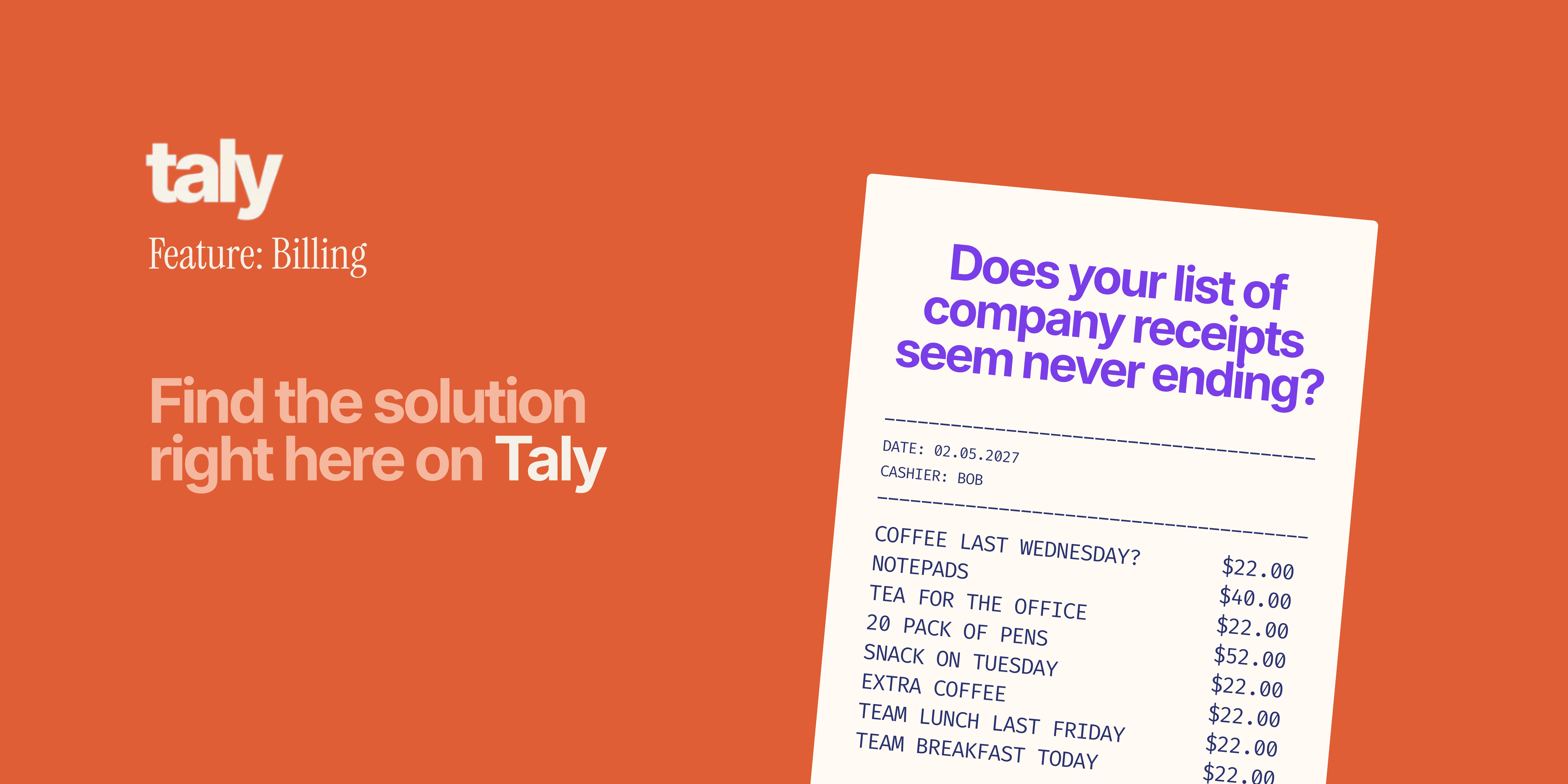 Death by 42 Receipts: Why Office Expense Reconciliation Is an Absolute Nightmare (And How Taly Fixes It)