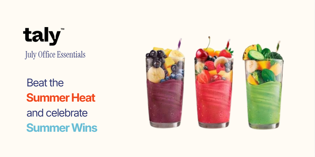 Office Essentials for July: Beat the Heat and Celebrate the Small Stuff