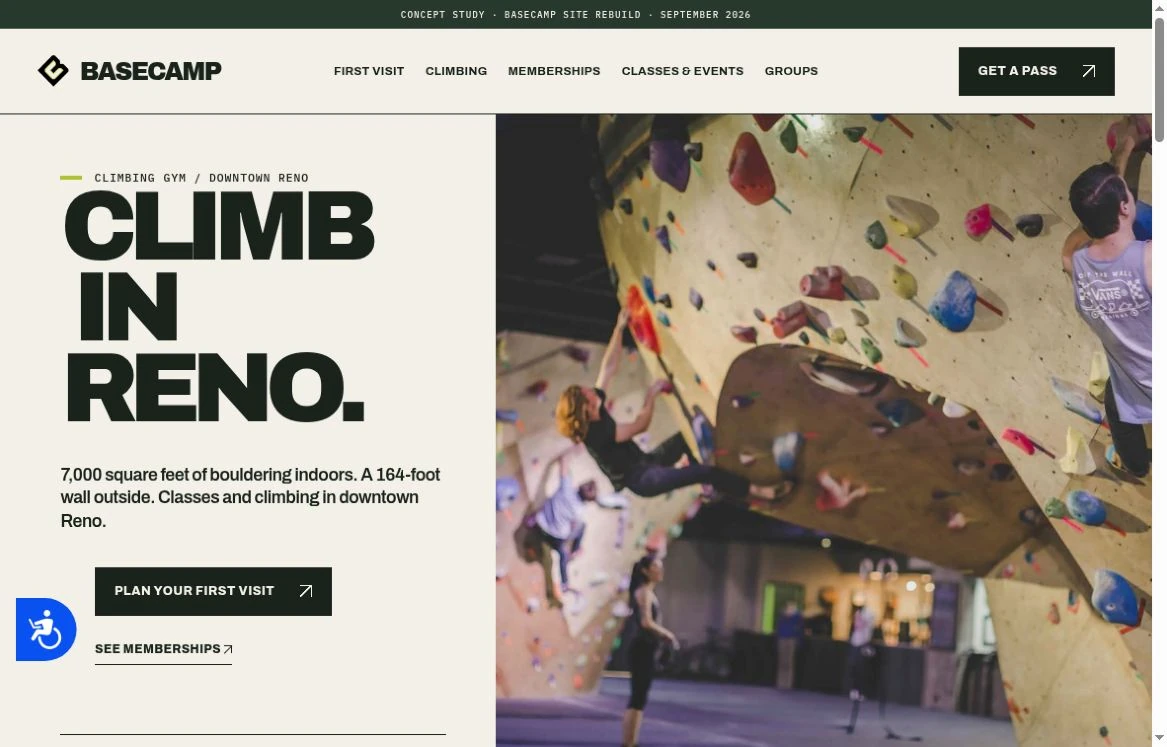 BaseCamp desktop website redesign in review