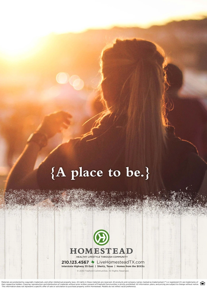 A place to be / Print campaign