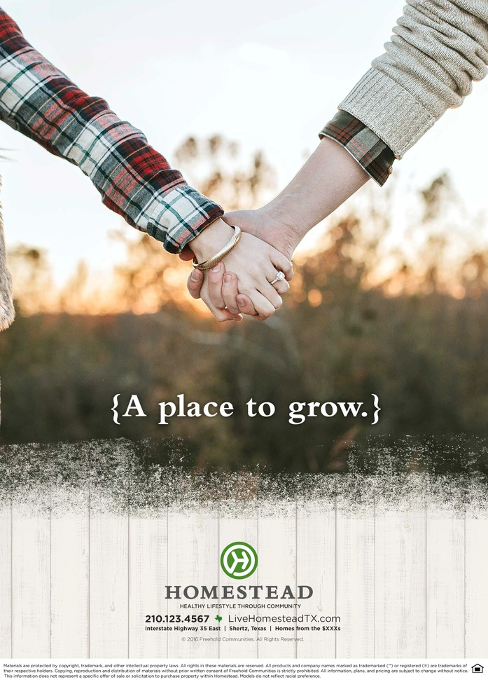 A place to grow / Print campaign