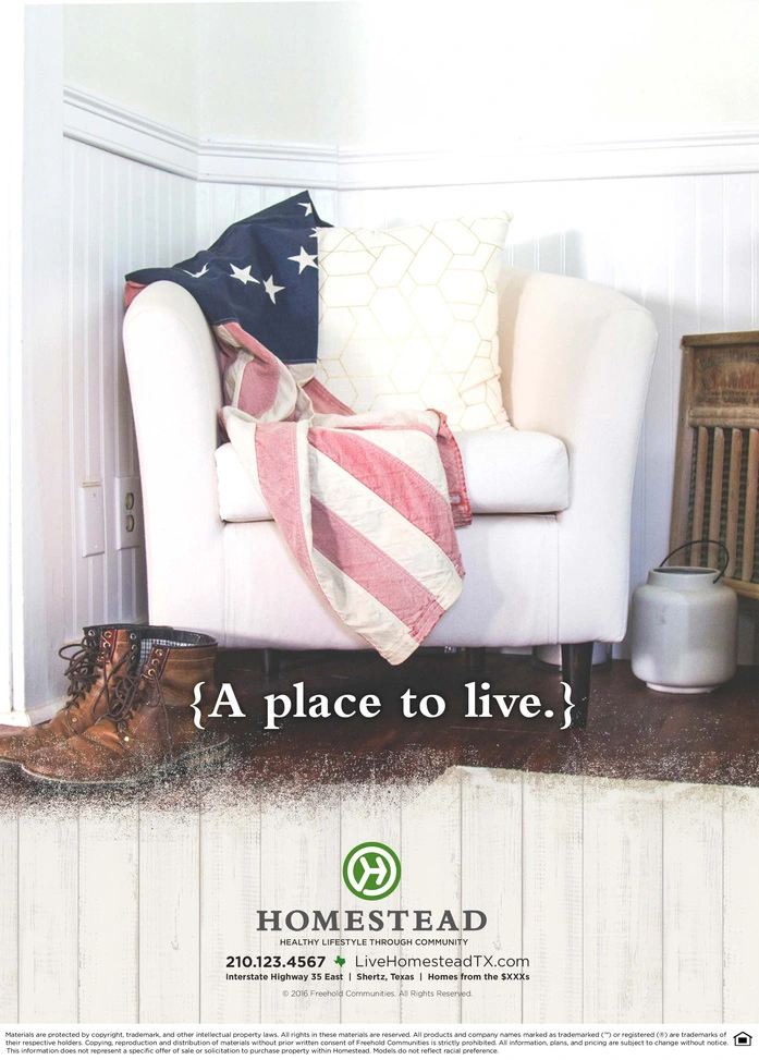 A place to live / Print campaign