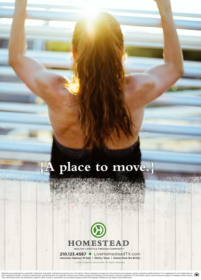 A place to move / Print campaign