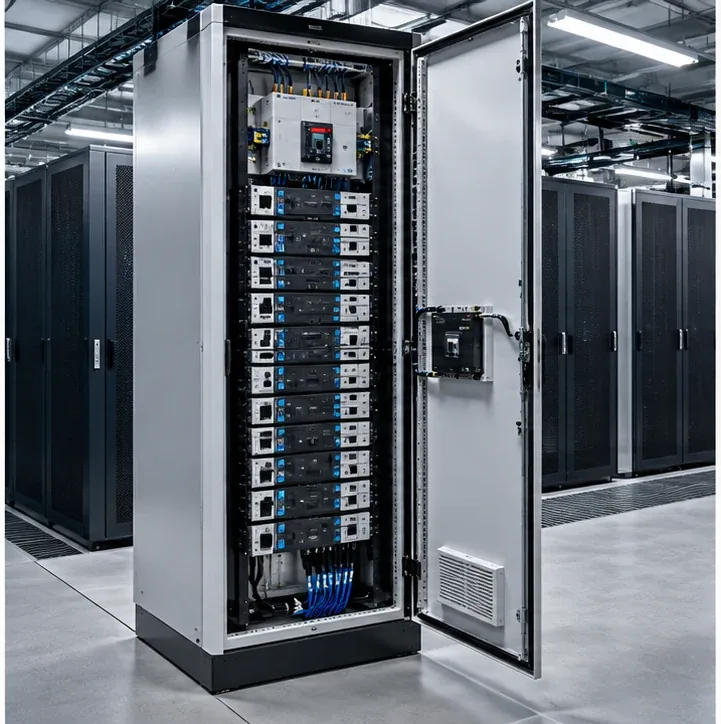 Illustrative remote power panel in a data centre