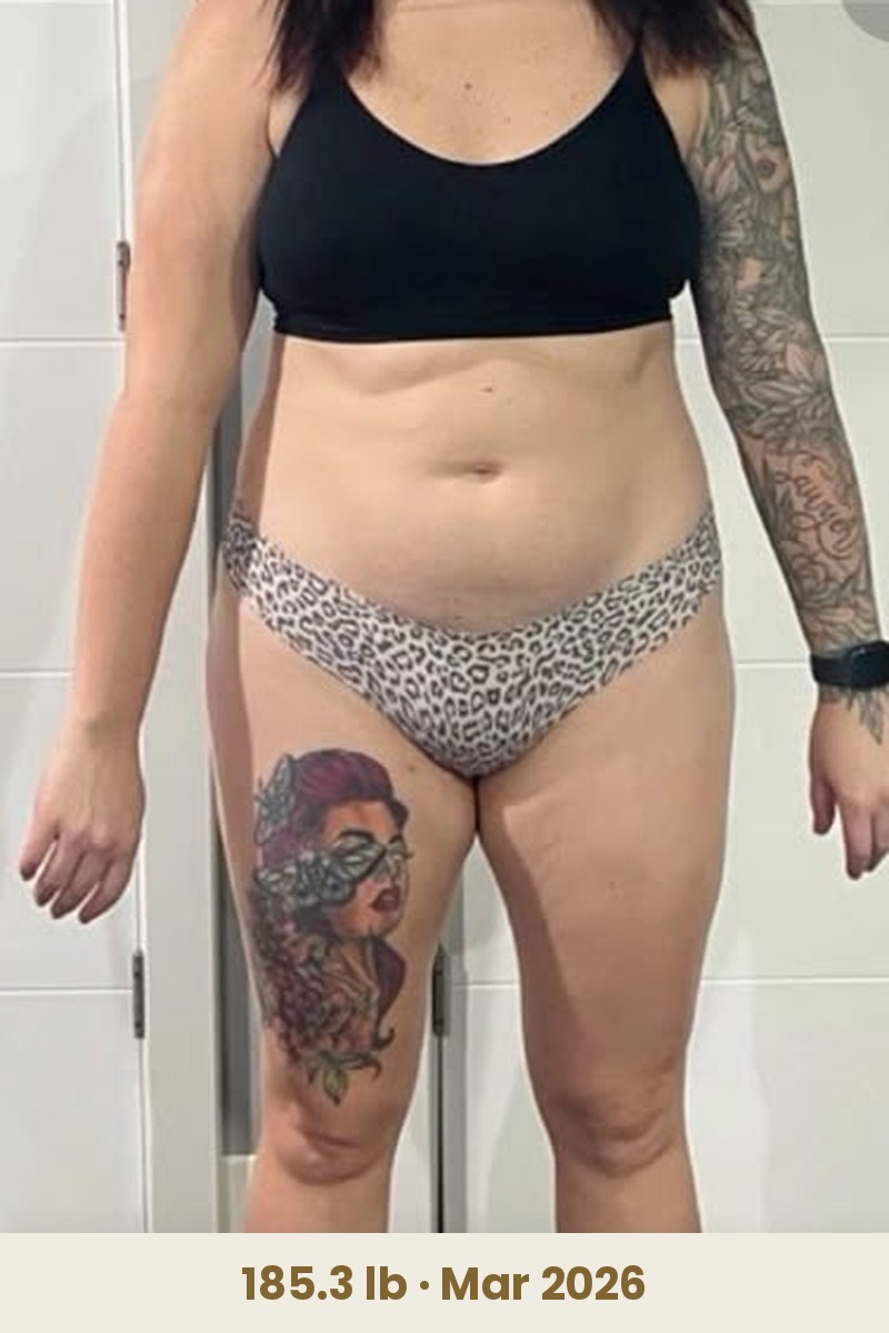 Brittany A. before, 185.3