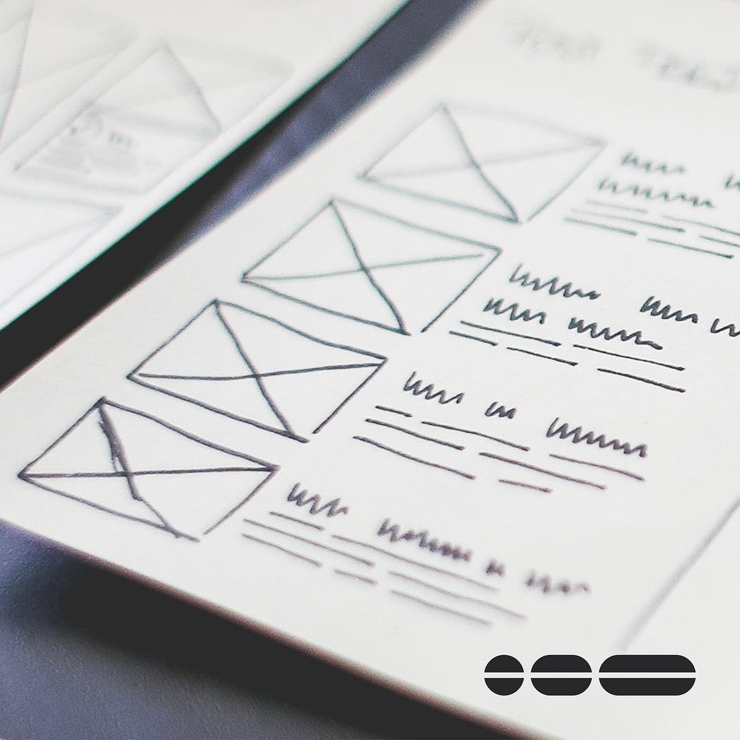 Graphic design wireframe outlining good design