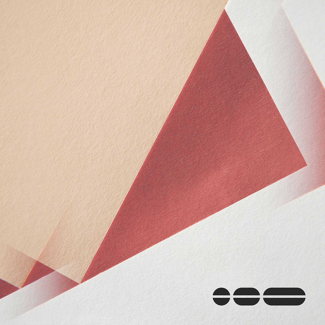 Sheets of cream and rust coloured paper overlayed on top of each other to represent a document for BrandOps Proposal Win Rates Insights article.