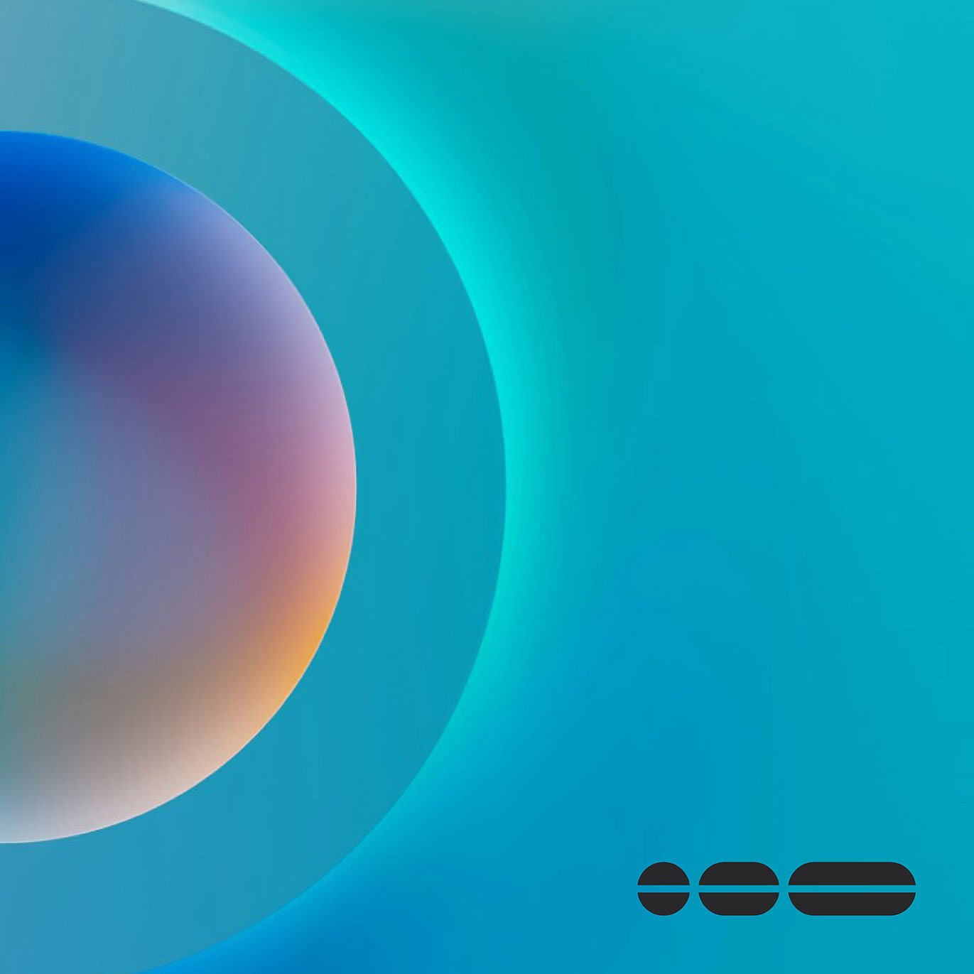 Bright blue gradient with circle shape on left hand side of image. This represents a lower case 'b' for brand strategy.