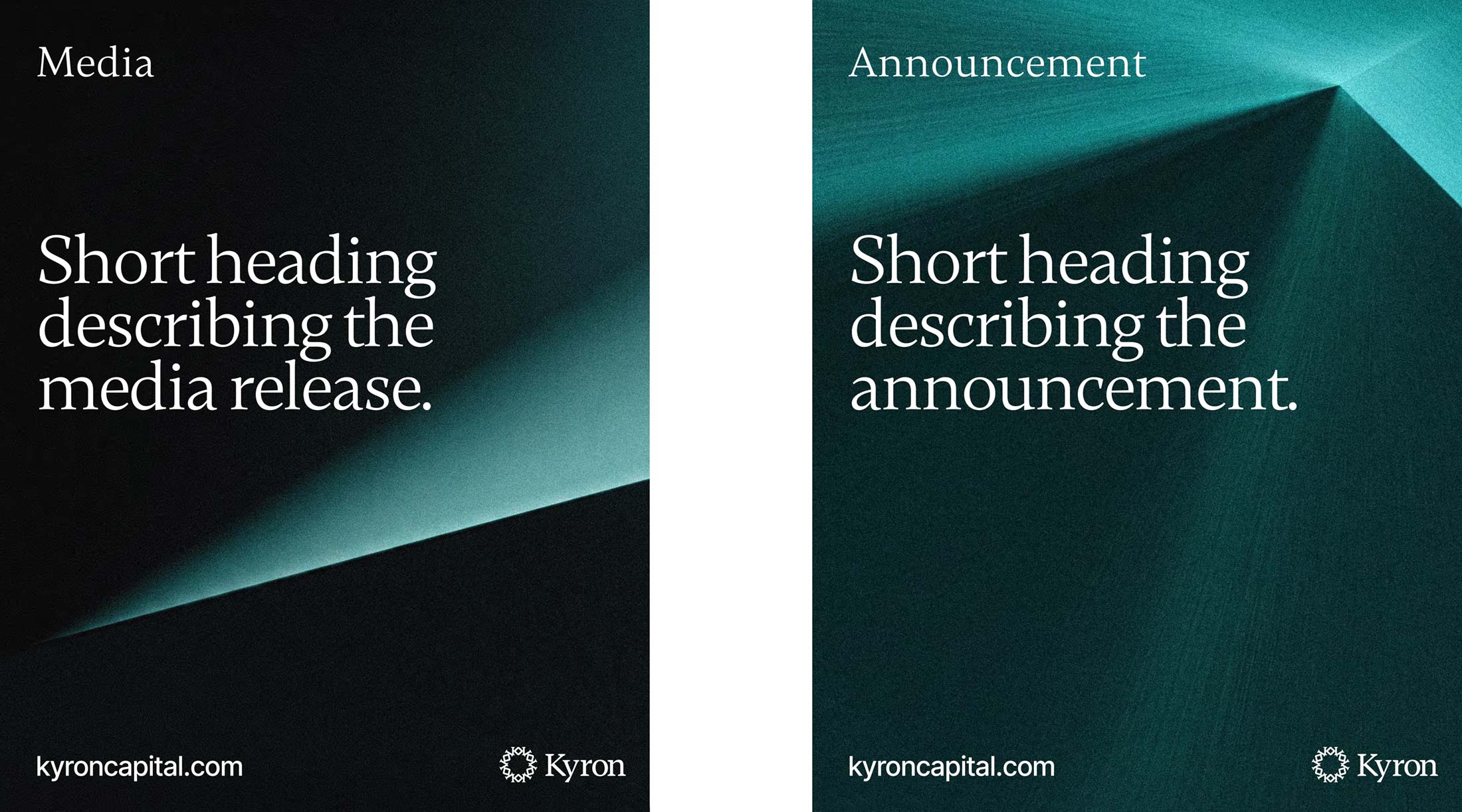Kyron Capital social media posts