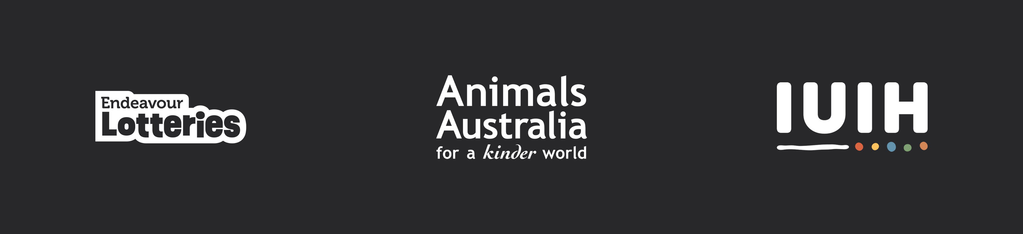Endeavour Lotteries, Animals Australia and IUIH