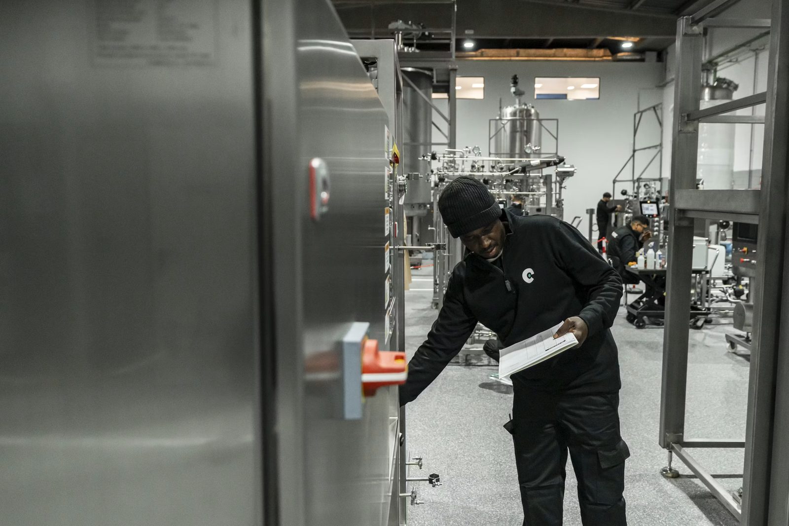 A hands-on quality inspection in a production environment