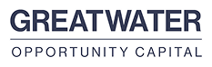 Logo with the text GREATWATER in large bold letters and OPPORTUNITY CAPITAL in smaller letters below it, separated by a horizontal line.