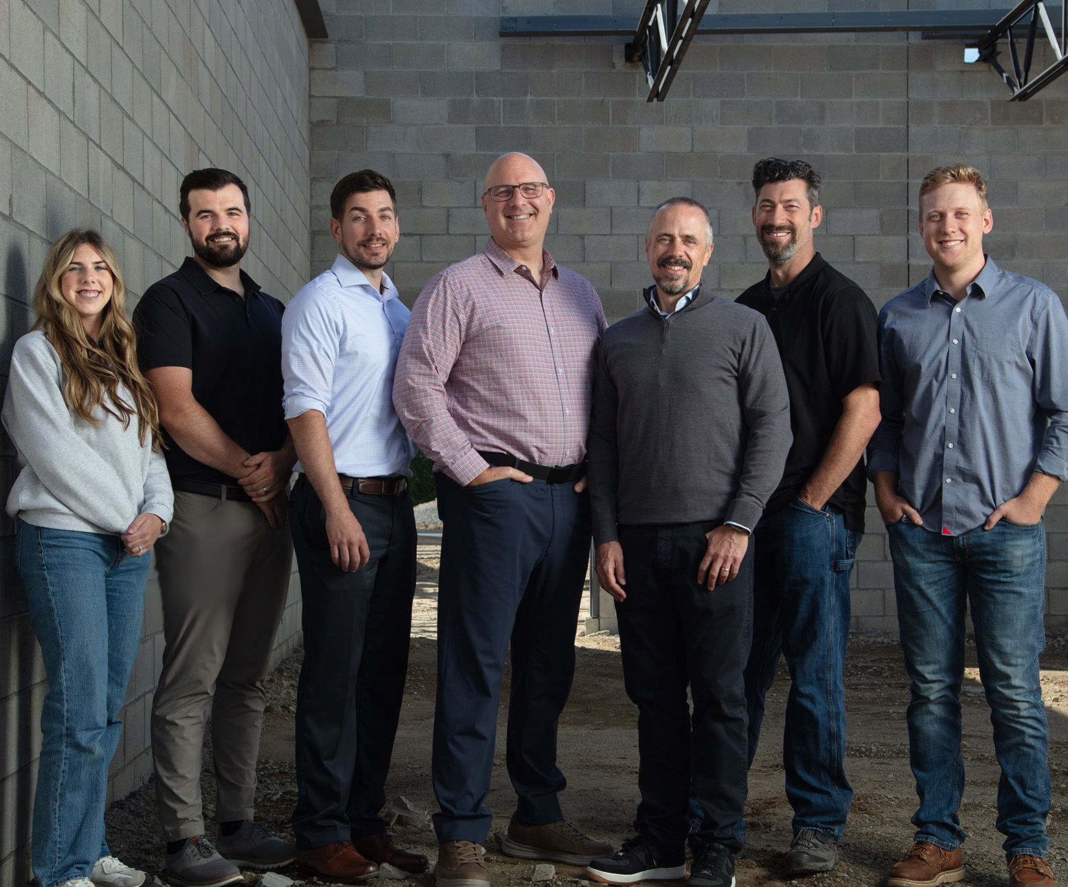 A team photo of the Tower Group Staff