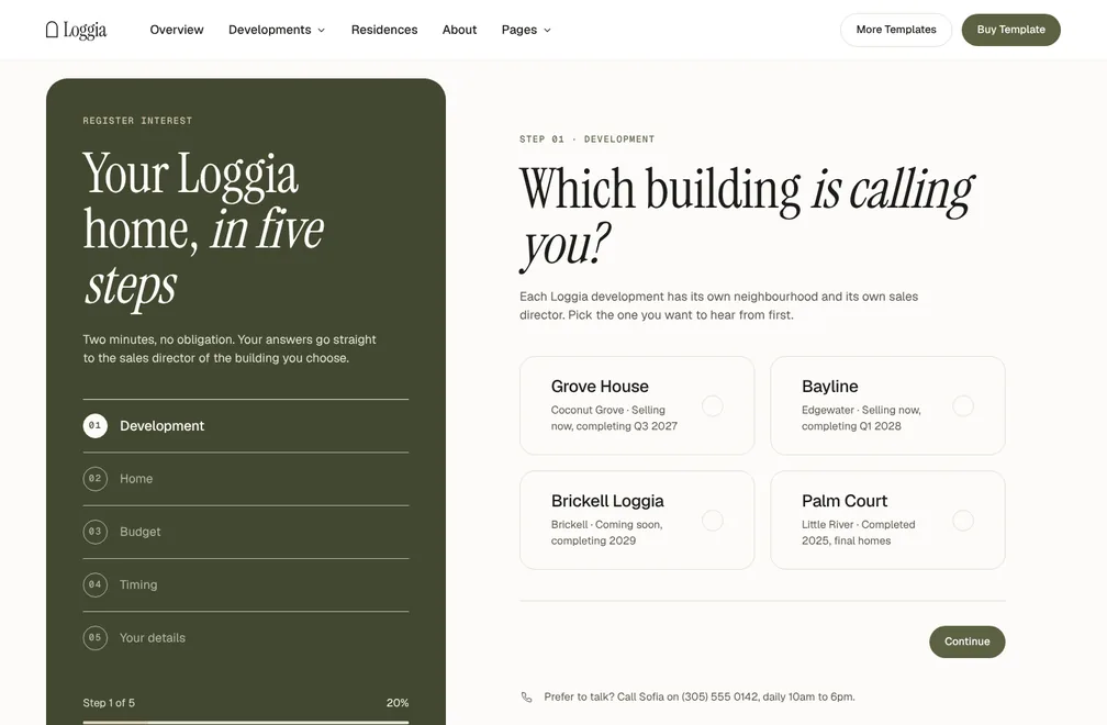 Register interest 3 page preview