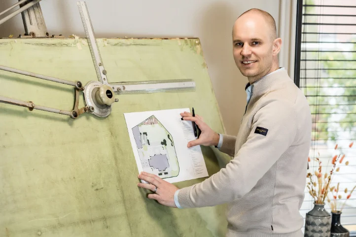 Voorbeeld van een tuinschets van Mecklenfeld tuinen