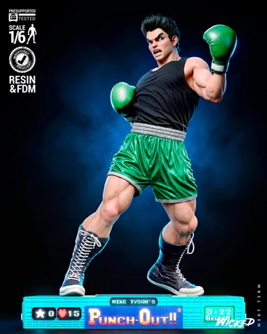 Little Mac Sculpture — Wicked artist render