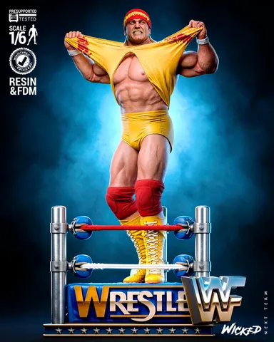 Hulk Hogan Sculpture