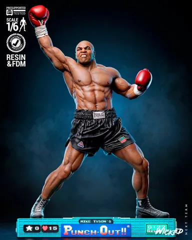 Mike Tyson Sculpture