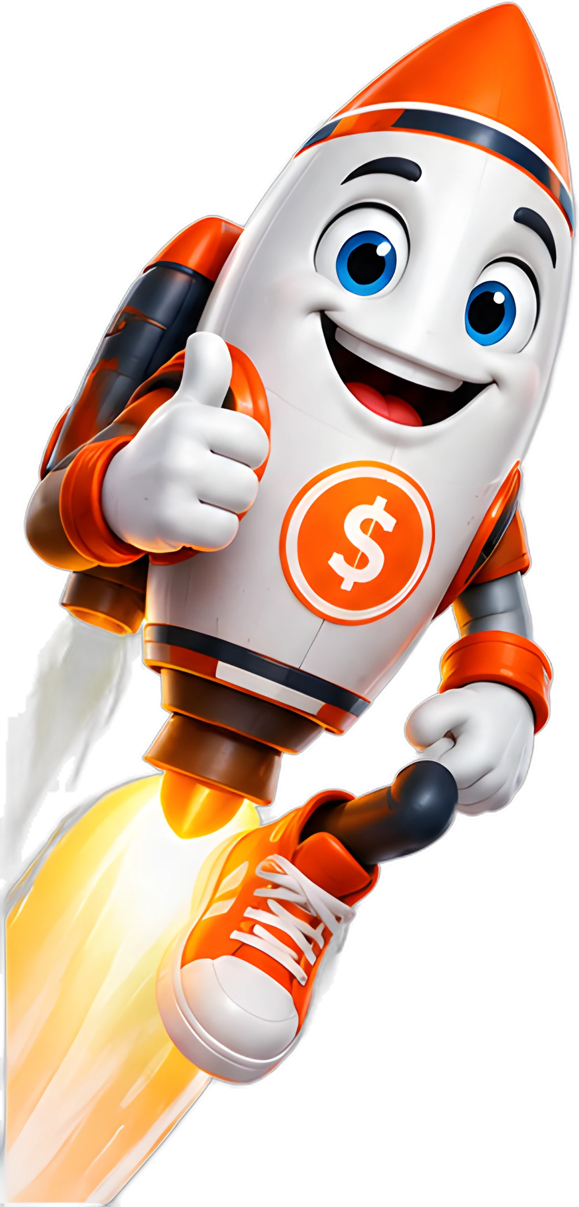 Refund Rocket, the TaxDashers rocket mascot