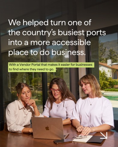Stellar x Port of Long Beach vendor hub project cover.